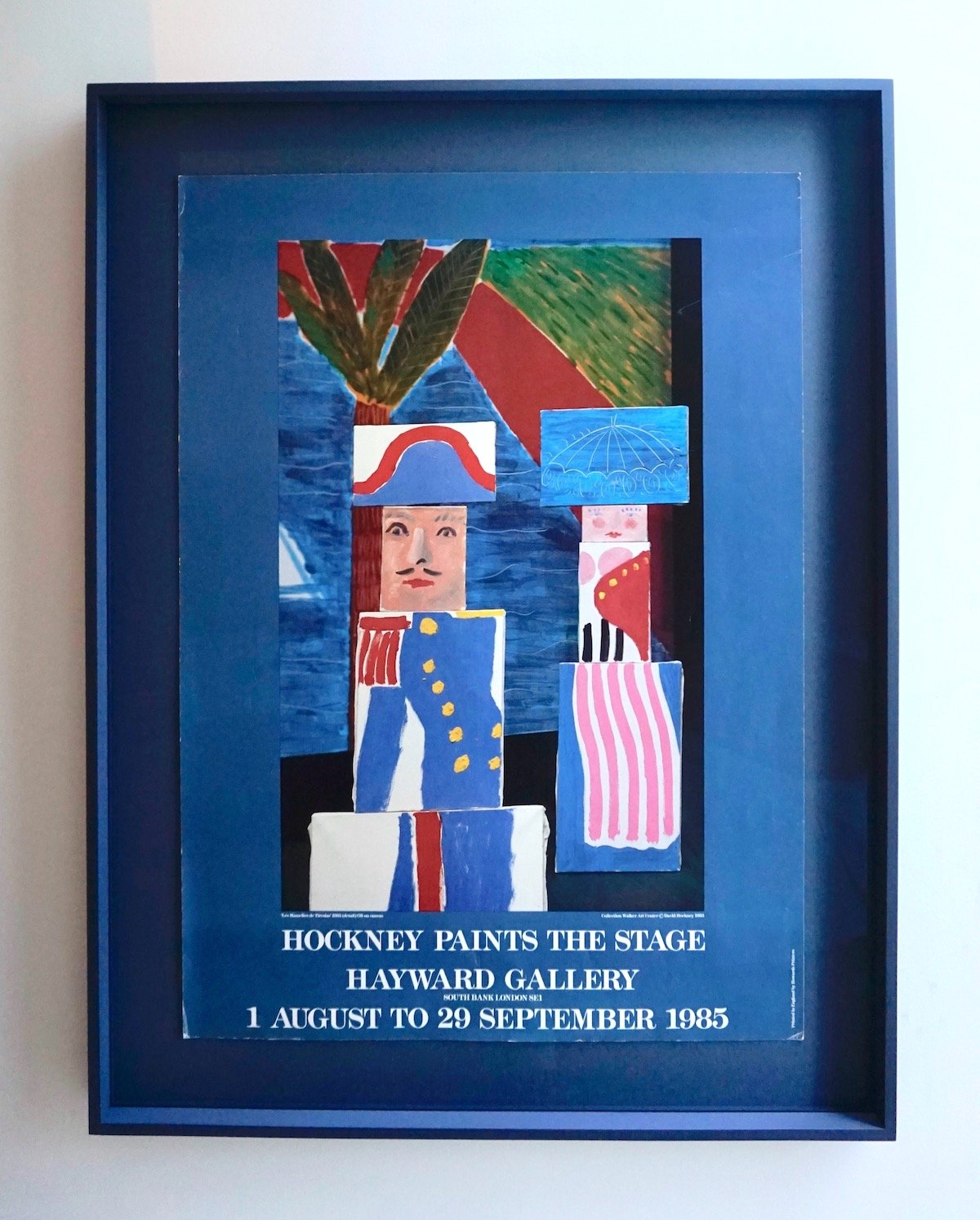 david hockney / hayward gallery poster / 30/089 | twentieth